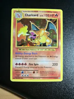Pokemon Card Charizard 11/108 Holo Rare XY Evolutions LP+ - NM (Base Set) - Image 4