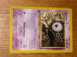 Pokemon TCG Neo Discovery First Edition Unown Uncommon Card Mint - Image 3