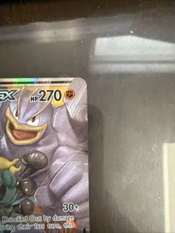 Pokemon TCG Marshadow & Machamp GX Holo Card 82/214 Sm-Unbroken Bonds - Image 3