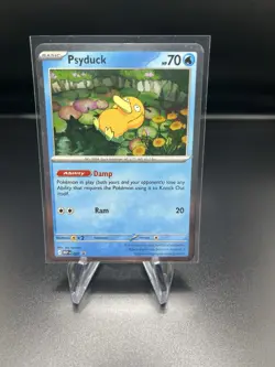 Pokemon TCG: Psyduck Black Star Promo 007 Mega Evolution Cosmo Holo Foil 2 Cards - Image 2