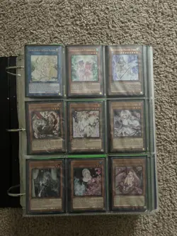 Pokemon & Yugioh Card Lot In Binder Mixed Rare & Holos - Room To Expand! - Image 1