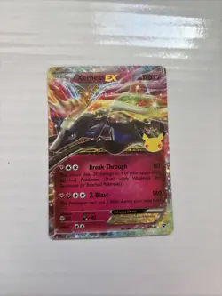 Pokemon TCG Xerneas EX Celebrations Classic Collection Card 97/146 NM Condition - Image 1