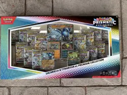 Pokemon TCG Scarlet And Violet Prismatic Cards Evolutions Premium Collection Box - Image 1