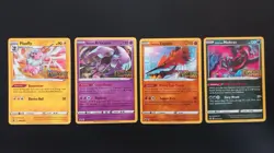 STAFF Sword & Shield Evolving Skies Card Pack - Complete Set Of 4 Pokemon TCG - Image 1