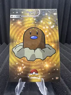 Diglett #50 - Star Holo - Shiny Database Set 2024 - Pokemon Card NM - Image 1