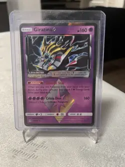 Pokemon TCG Giratina Prism Star Holo Card 58/156 SM Ultra Prism Nm - Image 1