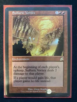 NM x1 MTG Sulfuric Vortex Scourge 106/143 Regular Rare - Image 1
