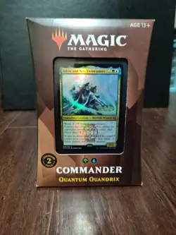MTG Magic The Gathering Commander EDH Quantum Quandrix Strixhaven Deck Sealed 630509959020 - Image 1