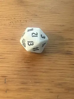 MTG Magic the Gathering 2000 Beatdown Spindown - Dice Die - Black Lotus - White - Image 4