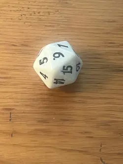 MTG Magic the Gathering 2000 Beatdown Spindown - Dice Die - Black Lotus - White - Image 5