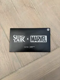 Magic The Gathering Secret Lair x Marvel Iron Man Rainbow Foil Edition - SEALED! - Image 1