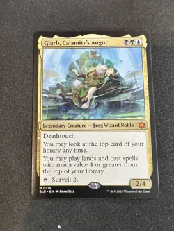 MTG / Glarb, Calamity's Augur / BLB / #215 / Regular / Mythic / NM - Image 1