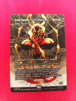 Magic The Gathering MTG Spider-Man Eternal Iron Spider Mythic M 0039 MAR - Image 1