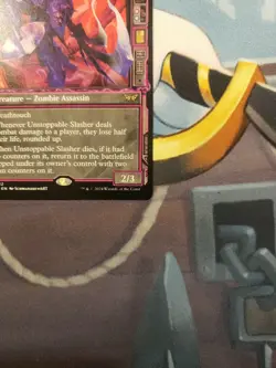 MTG Duskmourn "Unstoppable Slasher" 0312 SHOWCASE Magic Zombie NM - Image 4