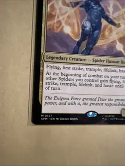 MTG Cosmic Spider-Man SPM 0127 M NM Regular - Image 3