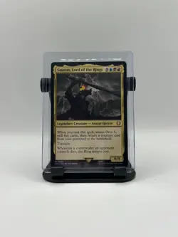 MTG, Sauron, Lord of the Rings M 4 NM Commander: the Lord of the Rings REGULAR - Image 1