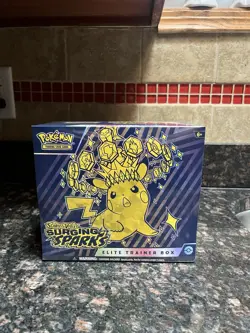 Surging Sparks Elite Trainer Box ETB - Factory Sealed - Pokemon Scarlet & Violet - Image 1