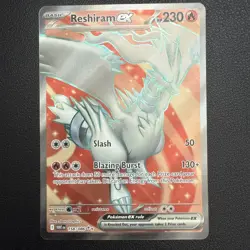 2025 Pokemon SV White Flare - WHT EN #158/086 Reshiram ex - Image 1