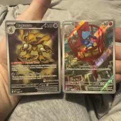 Alakazam & Riolu - Pokemon - Mega Evolution Pokemon Center ETB Promos - Image 1