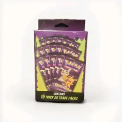 Pokemon Trick or Trade Booster Pack box 15 Packs 2025 Sealed Walgreens Exclusive - Image 1
