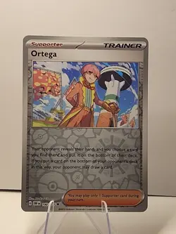 Ortega 190/197 SV03: Obsidian Flames Reverse Holo Pokemon TCG NM - Image 1