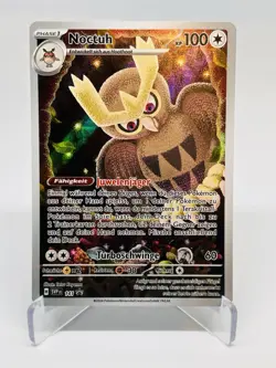 Noctuh (SVP 141) .DE Pokemon Karte | SV Black Star Promo | NM | Noctowl - Image 1