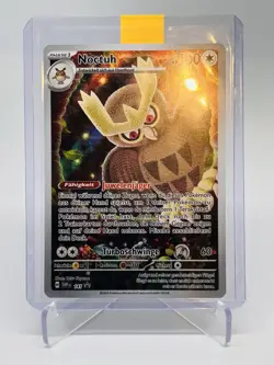 Noctuh (SVP 141) .DE Pokemon Karte | SV Black Star Promo | NM | Noctowl - Image 3
