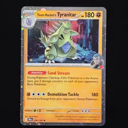 Team Rocket's Tyranitar | 096/182 | Destined Rivals | Cosmos Promo | Pokemon TCG - Image 1