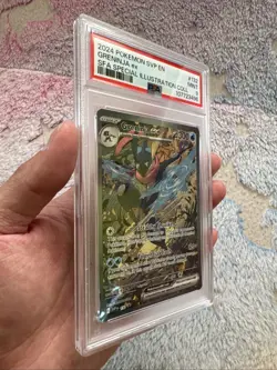 Pokemon 2024 Scarlet Violet Promo Greninja EX 132 Special Illus Coll PSA 9 MINT - Image 3