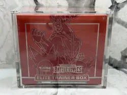 POKEMON TCG Elite Trainer Box Sword & Shield Battle Styles Sealed RED ETB - Image 1