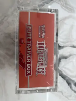 POKEMON TCG Elite Trainer Box Sword & Shield Battle Styles Sealed RED ETB - Image 5