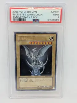 Yu-Gi-Oh | Blue-Eyes White Dragon | YAP1-JP001 | PSA 9 - Image 1