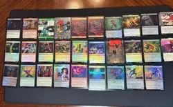 Magic The Gathering Spider-Man Card Lot with Foils and Non Foil - Image 1