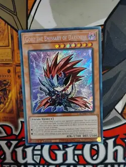Gorz the Emissary of Darkness Chibi BLMM-EN005 Secret Rare Card - Image 1