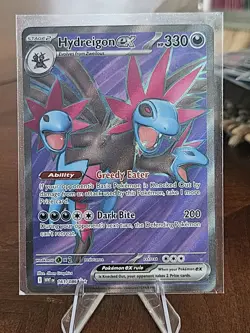 Pokemon TCG Hydreigon ex 161/086 2025 White Flare Ultra Rare Card - NM - Image 1