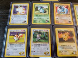 Pokemon Gym Heroes Jungle Team Rocket WOTC - LP Common/uncommon Pikachu, 17 Card - Image 5