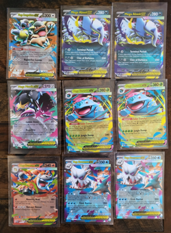 Pokemon Mega Evolutions Set Lot - Mega Evolution EX Double Rare - 17 Card Lot - Image 1
