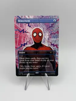 Brainstorm Spider-Man 7019 Borderless Non-Foil Bonus Card Secret Lair - Image 1