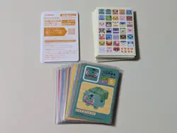 NM Pokemon Quest Sticker 2018 Carddass Sealdass 31 Card Semi-complete Set - Image 1