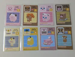 NM Pokemon Quest Sticker 2018 Carddass Sealdass 31 Card Semi-complete Set - Image 4