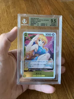 One Piece Card Game O-Nami OP06-101 Rare Graded 9.5 Beckett Grading - Image 2