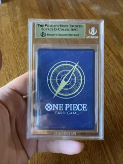 One Piece Card Game O-Nami OP06-101 Rare Graded 9.5 Beckett Grading - Image 4