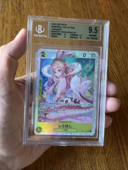 One Piece Card Game - Shirahoshi - EB01-057 SR - Japanese Graded Beckett 9.5 - Image 1