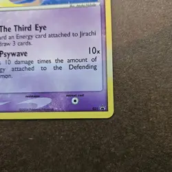Jirachi 021 Promo Pokemon Card (Jirachi: Wish Maker Movie Promo) LP - Image 5