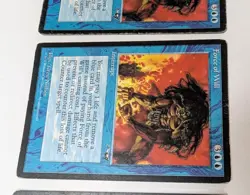 (3X) MTG "Force of Will" Alliances Magic The Gathering Cards - Image 3