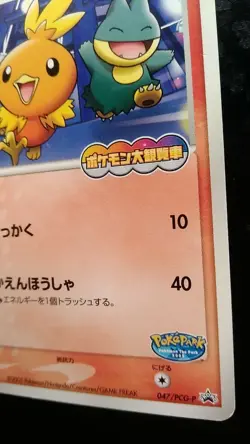 Torchic Poke Park Pokemon Card Nintendo Game Japanese Rare 047/PCG-P Promo - Image 4
