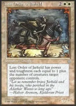 MTG: Lost Order of Jarkeld - White Rare - Ice Age - ICE - Magic Card - Image 1