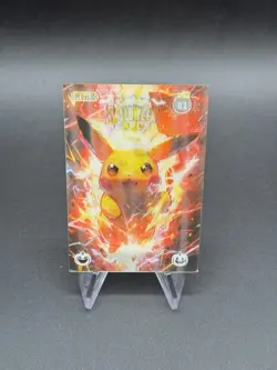Pokemon Pikachu Lenticular Collectoons Halloween Card Peru US Seller - Image 2