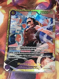 One Piece Card Game Monkey.D.Luffy (Reprint) EB02-061 SEC English - Image 1