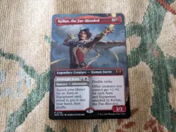 Kellan, the Fae-Blooded (Borderless) Wilds of Eldraine Regular - Image 1